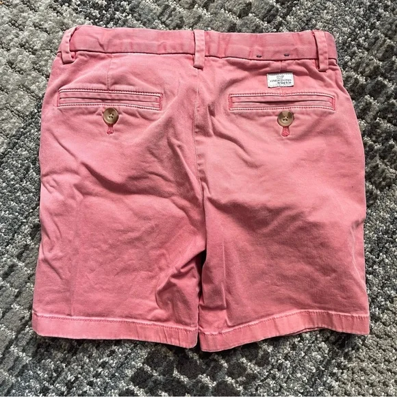 Vineyard Vines by Shep and Ian Boys Chino Khaki Shorts, Red / Pink, Size 6 - Picture 5 of 7